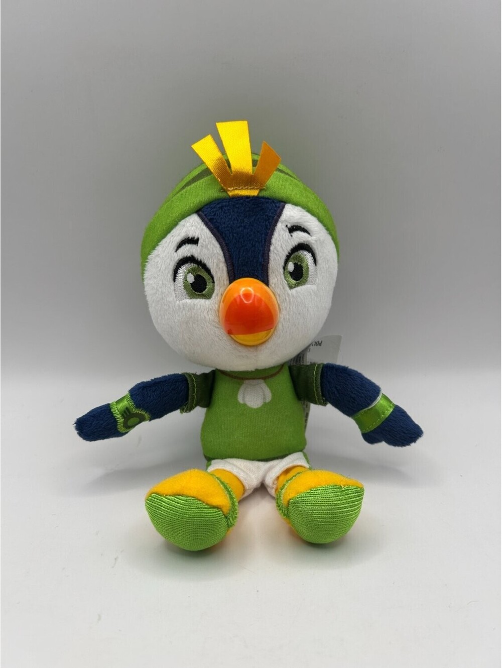 Nickelodeon Top Wing Brody Puffin Plush Stuffed Animal Toy Nick Jr Hasbro 8.5"